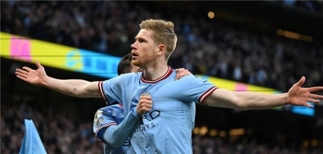 دي بروين: أمامنا الكثير لحسم لقب الدوري الإنجليزي